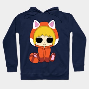 creepypasta red panda (judge angels) Hoodie